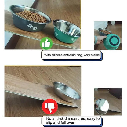 Non-slip Dog Bowls